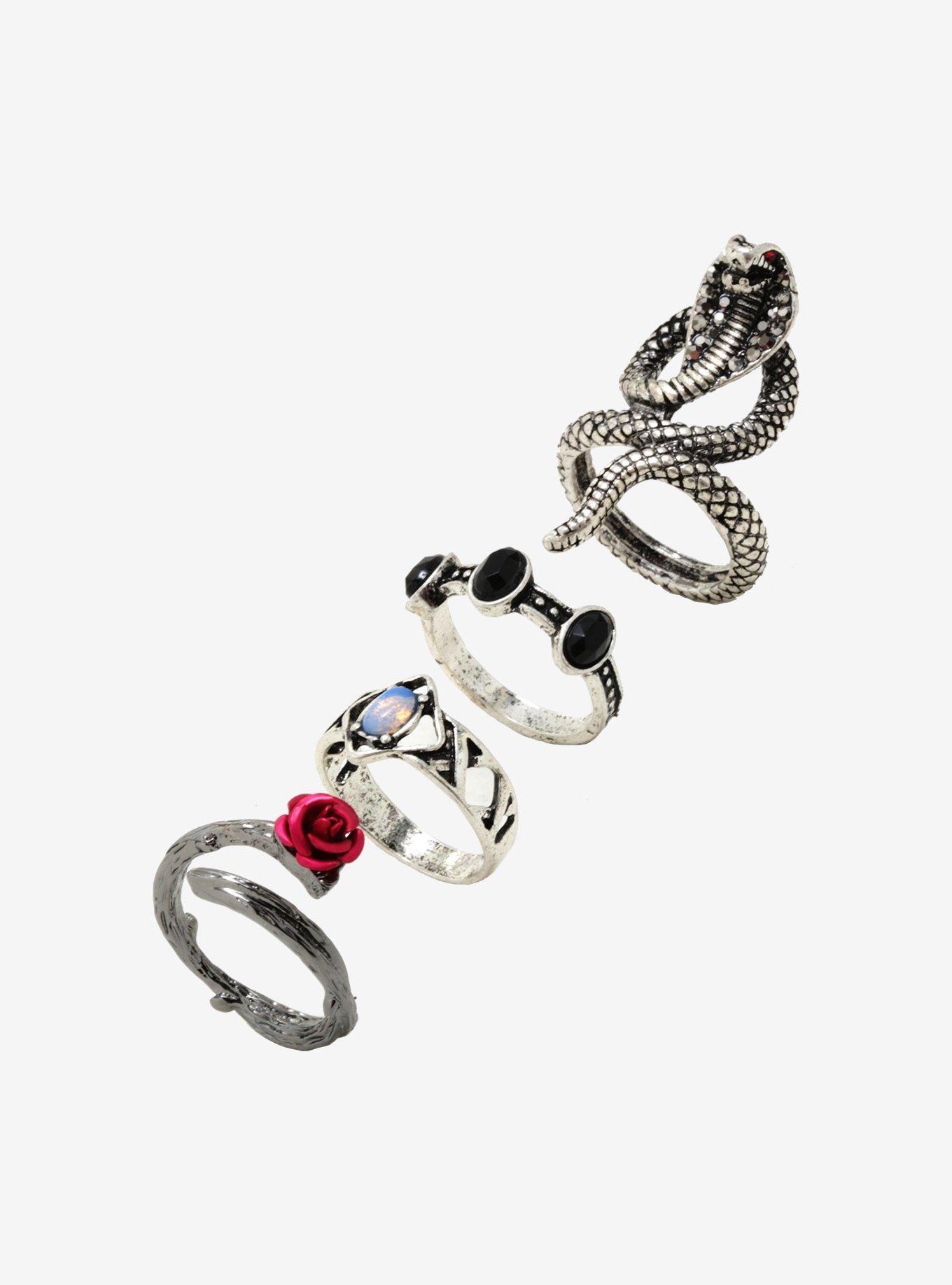 Hot topic couple on sale rings