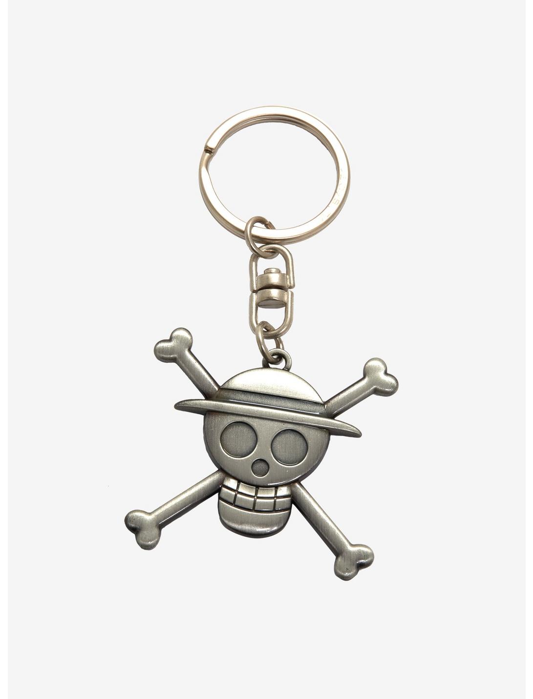 One Piece Crossbones Key Chain, , hi-res