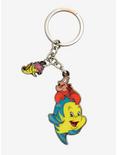 Loungefly Disney The Little Mermaid Friends Keychain - BoxLunch Exclusive, , hi-res