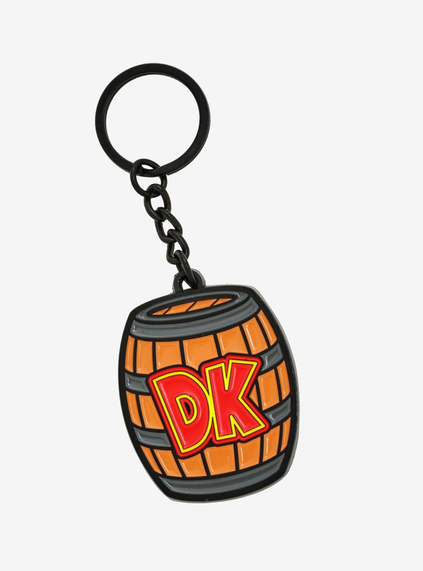 Nintendo Donkey Kong Barrel Key Chain - BoxLunch Exclusive, , hi-res