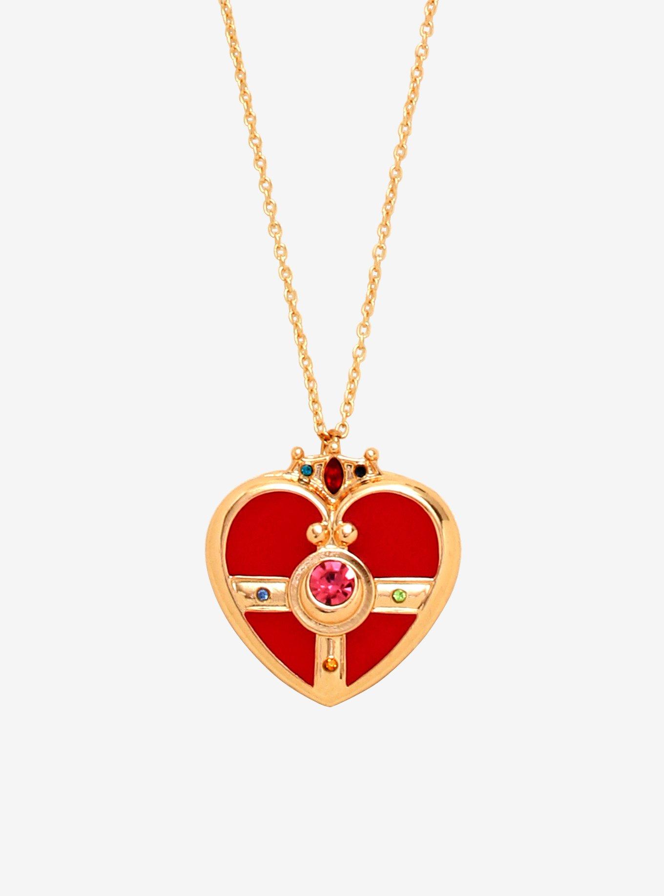 Sailor Moon Cosmic Heart Compact Locket Necklace, , hi-res