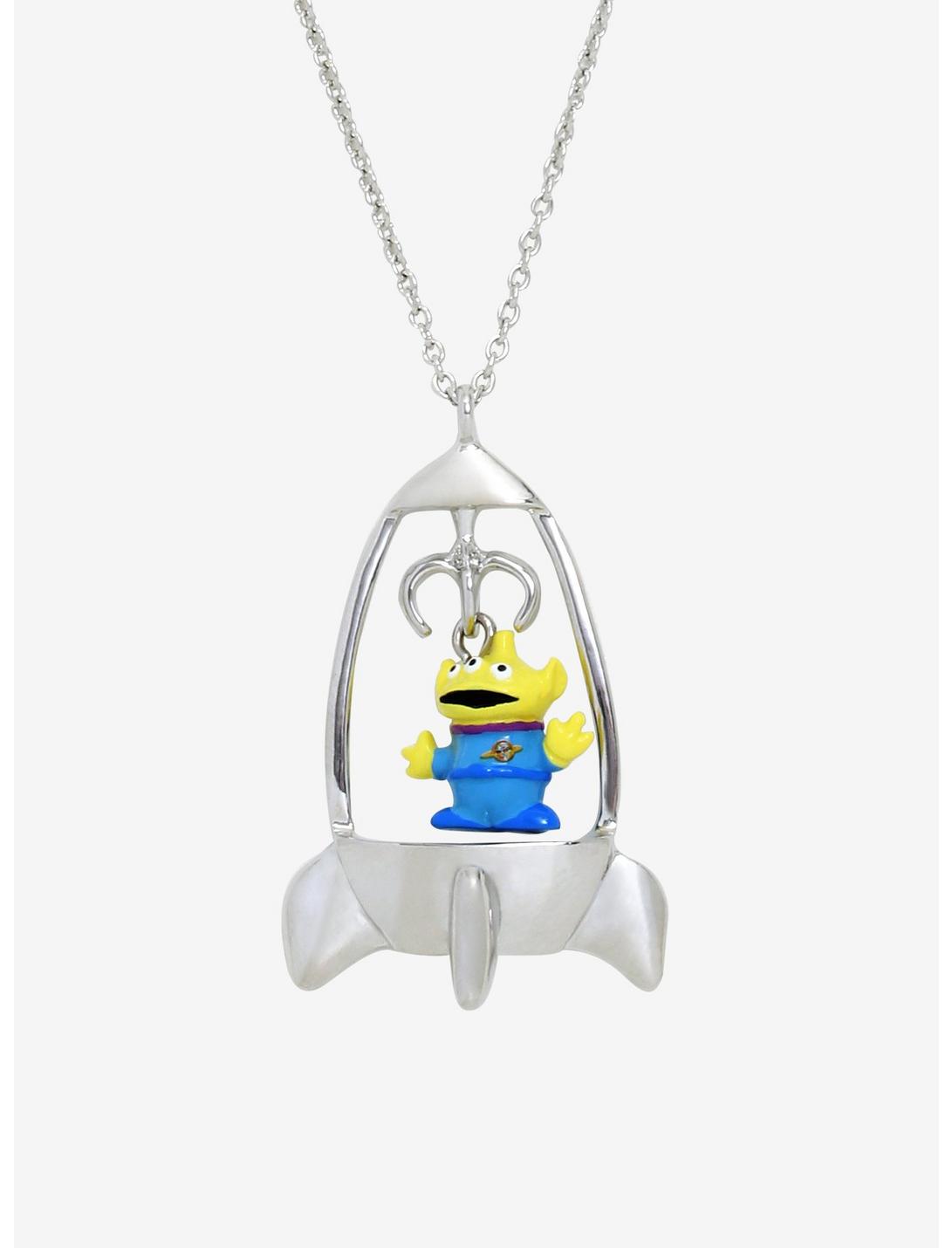 Disney Pixar Toy Story Alien Spaceship Necklace, , hi-res