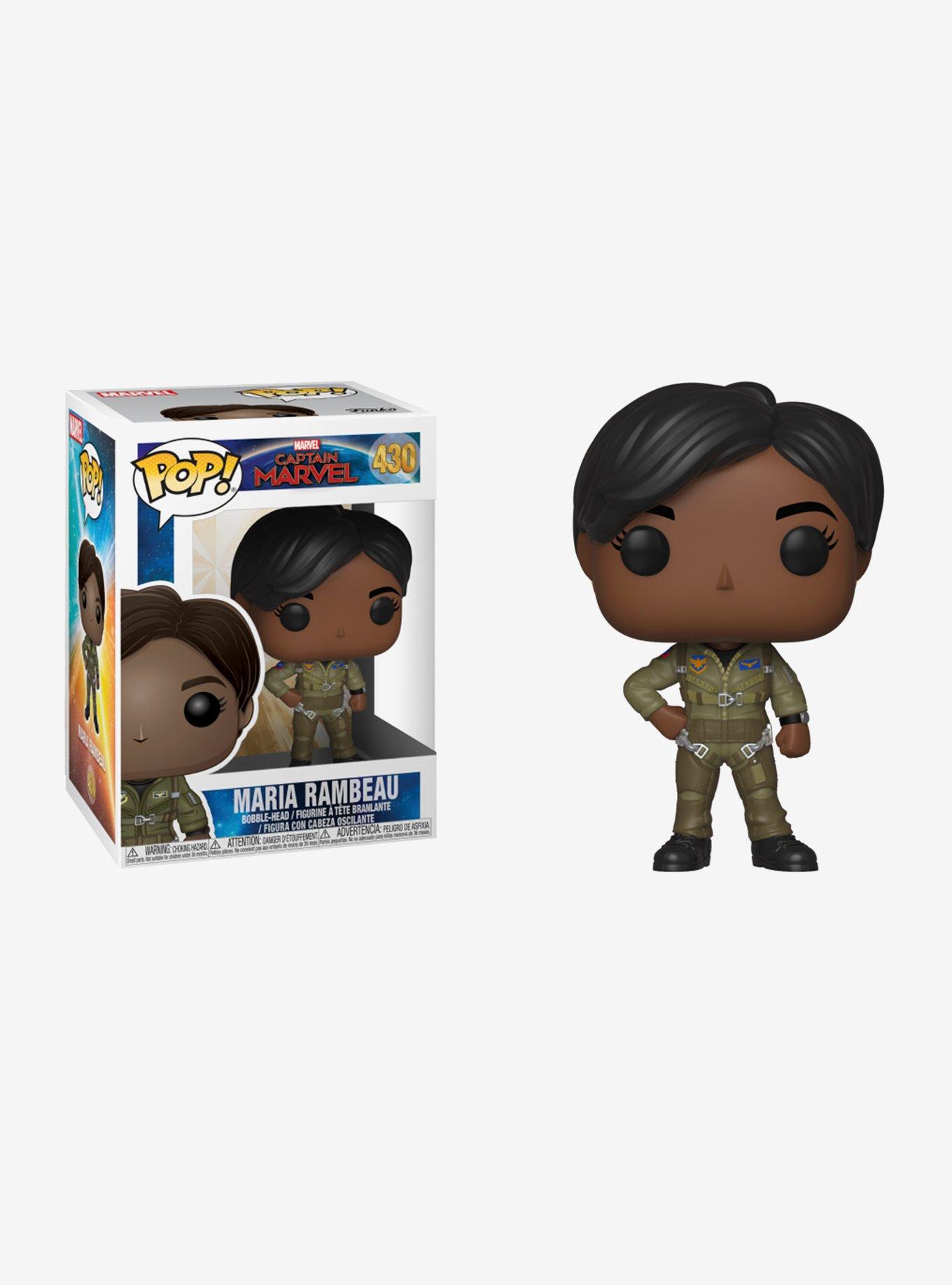Funko Pop! Marvel Captain Marvel Maria Rambeau Vinyl Bobble-Head, , hi-res