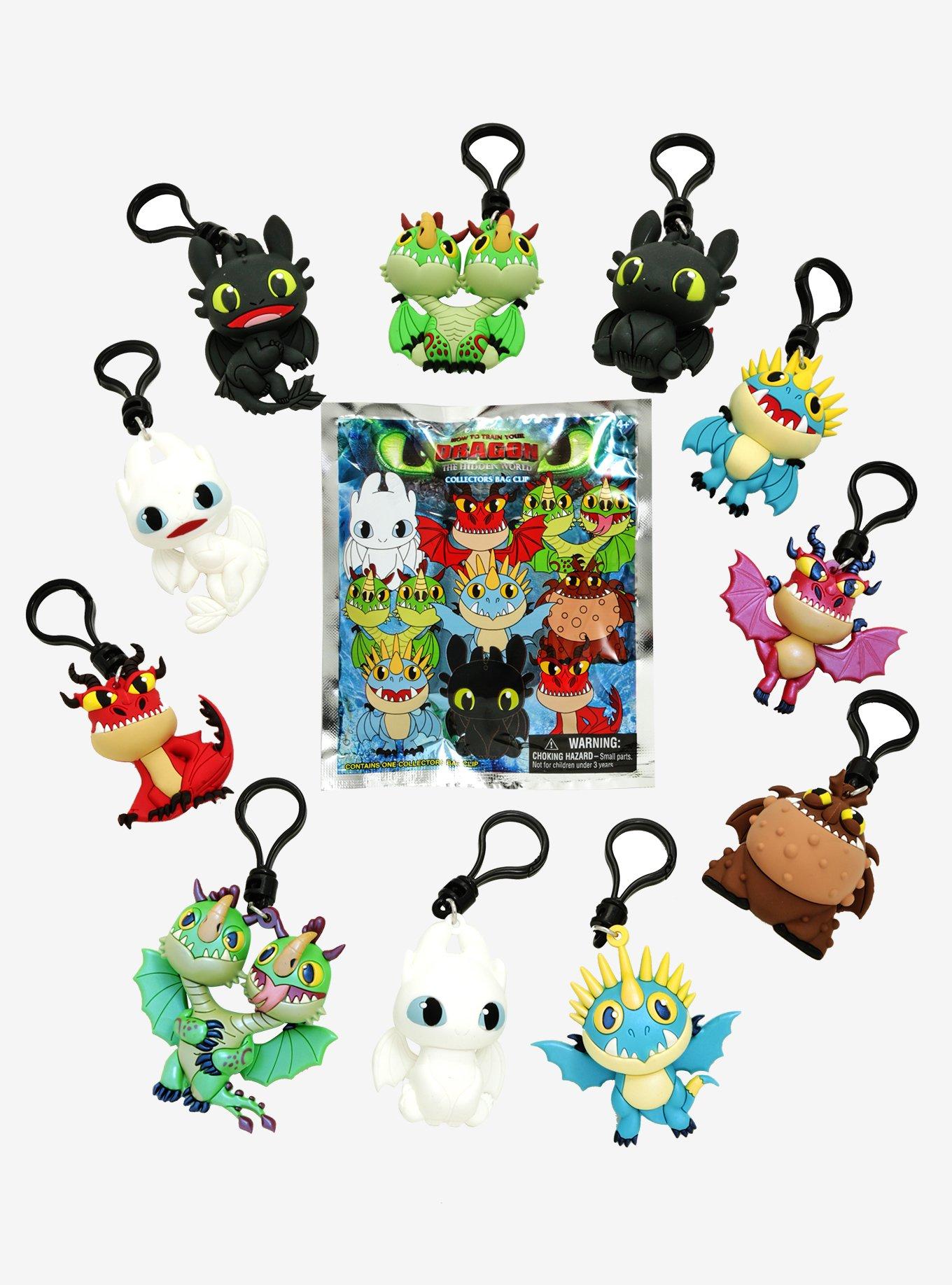 Hot To Train Your Dragon: The Hidden World Figural Key Chain Blind Bag, , hi-res