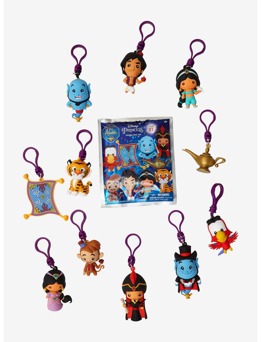 Disney Aladdin Figural Bag Clip Blind Bag, , hi-res