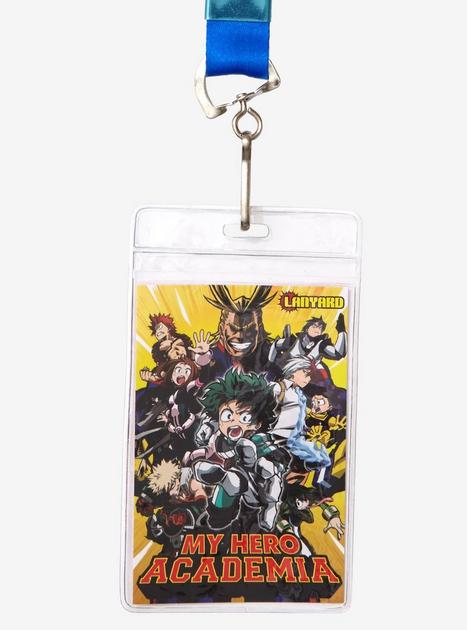 My Hero Academia Blue Lanyard Hot Topic