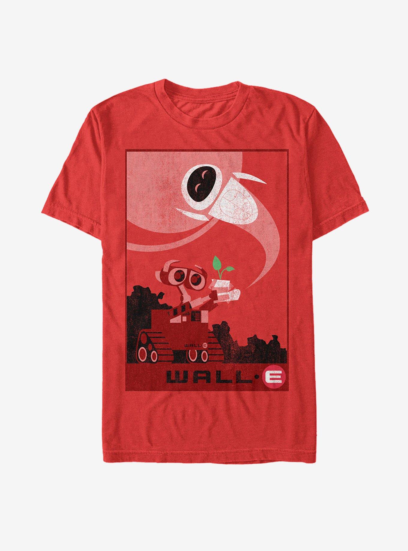 Disney Pixar WALL-E Nature Prevails T-Shirt, RED, hi-res