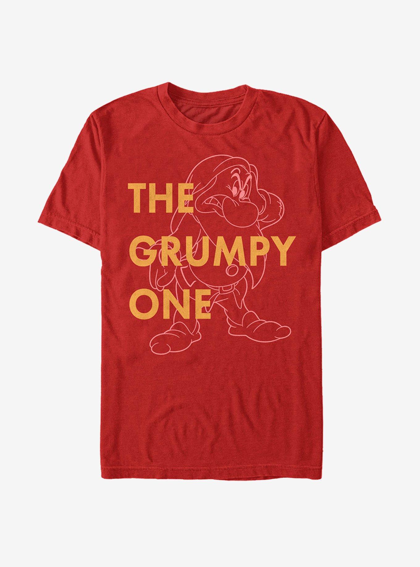 Disney Snow White Grumpy One T-Shirt, RED, hi-res