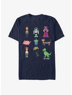 Disney Pixar Toy Story Pixel Characters T-Shirt, , hi-res