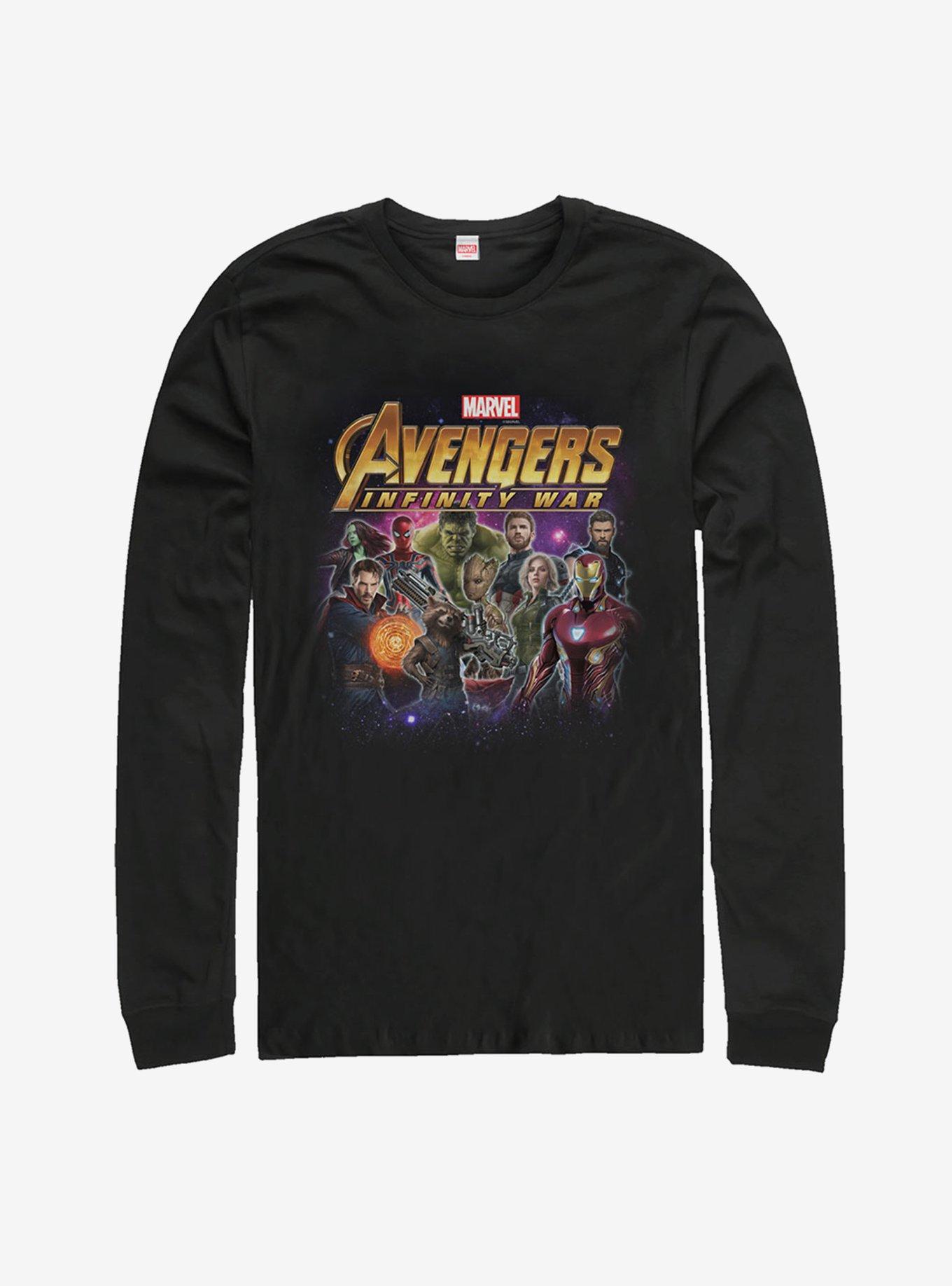 Marvel Avengers: Infinity War Character Shot Long Sleeve T-Shirt, , hi-res