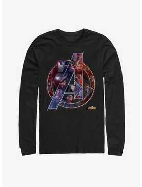 Marvel Avengers: Infinity War Logo Long Sleeve T-Shirt, , hi-res