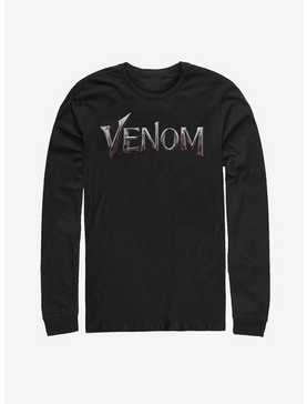Marvel Venom Film Metallic Logo Long Sleeve T-Shirt, , hi-res