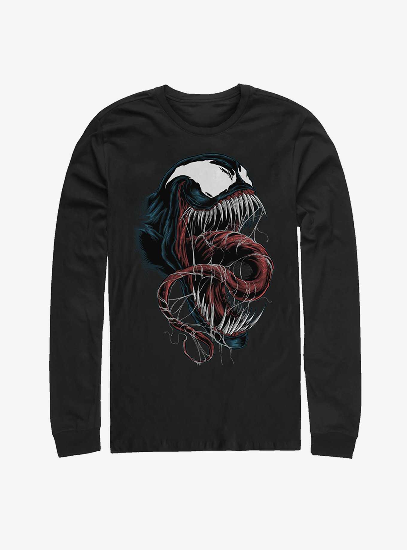 Marvel Venom Close-Up Long Sleeve T-Shirt, , hi-res