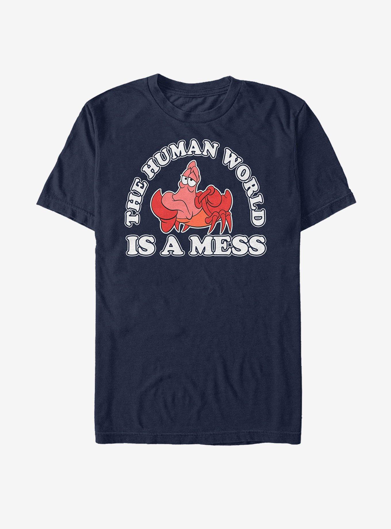 Disney The Little Mermaid Sebastian Mess T-Shirt, , hi-res