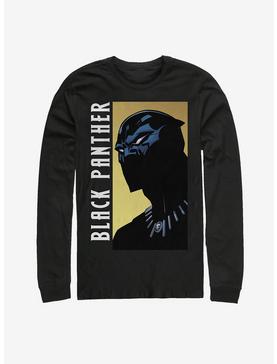 Marvel Black Panther Fierce Expression Long Sleeve T-Shirt, , hi-res