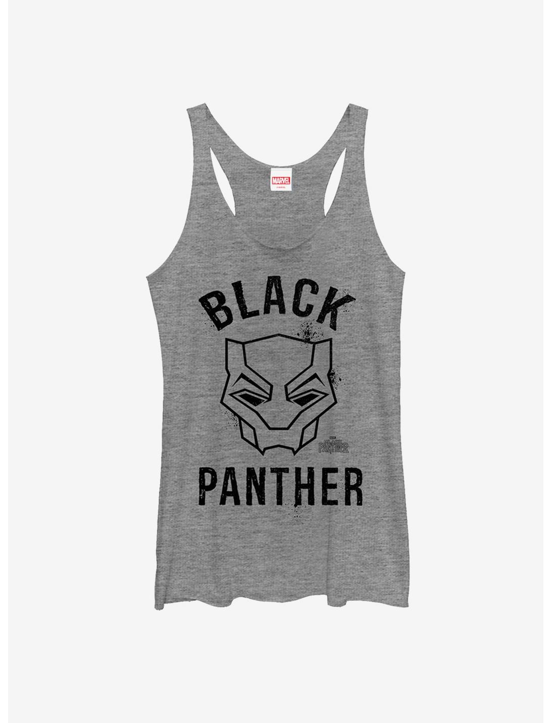 Marvel Black Panther 2018 Classic Womens Tank, GRAY HTR, hi-res