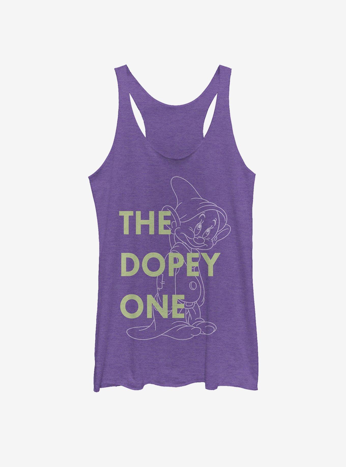 Disney Snow White Dopey One Womens Tank, PUR HTR, hi-res