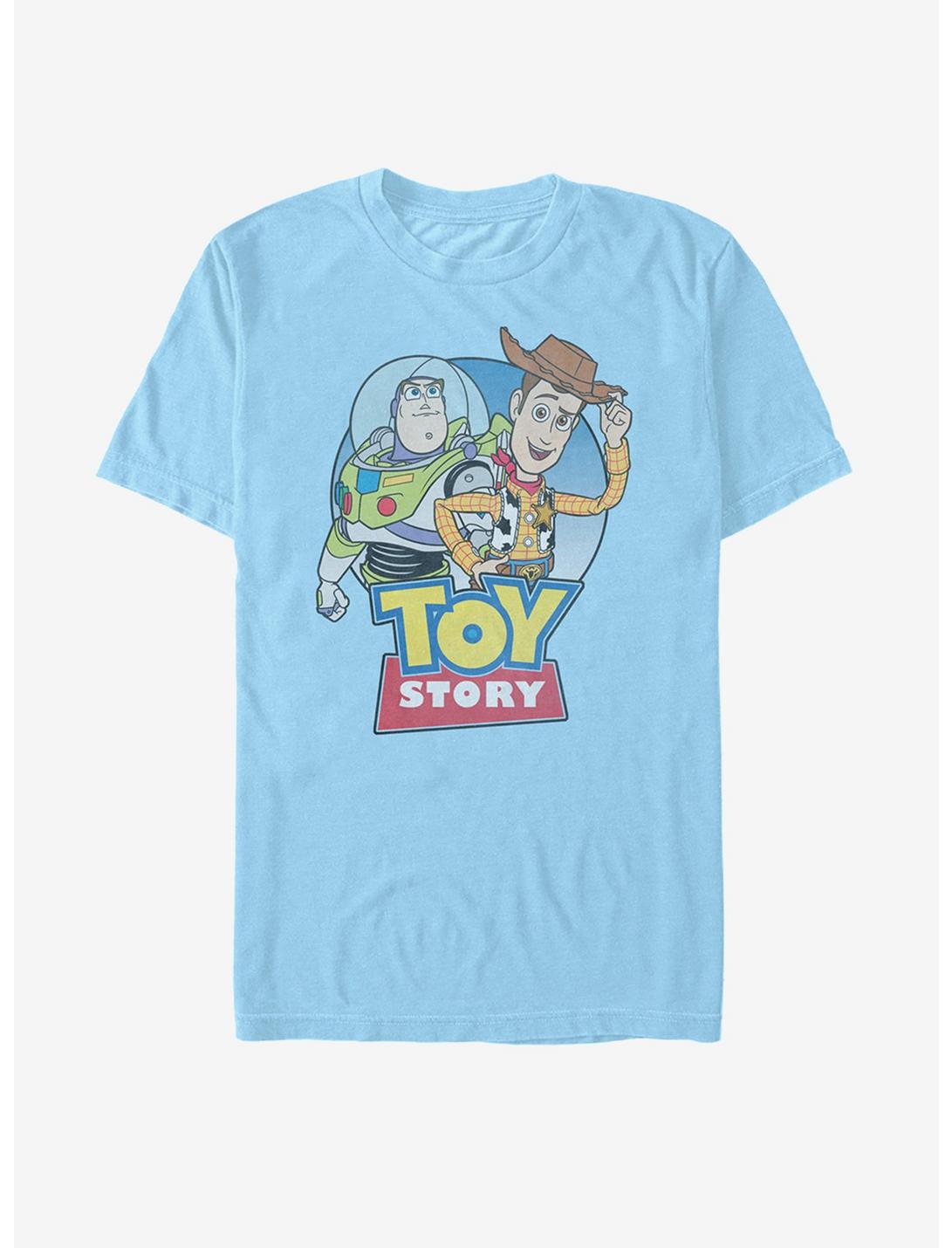 Disney Pixar Toy Story Best Friends Logo T-Shirt, LT BLUE, hi-res