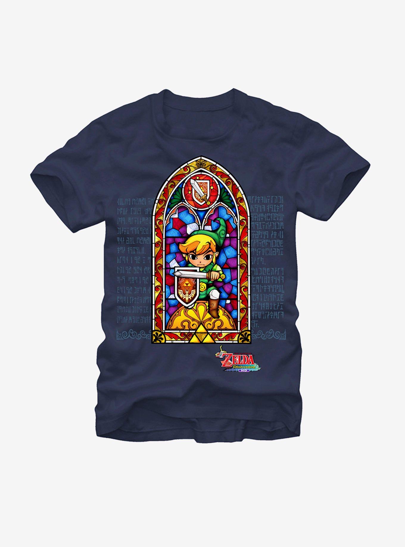 Nintendo Legend of Zelda Stained Glass T-Shirt, , hi-res