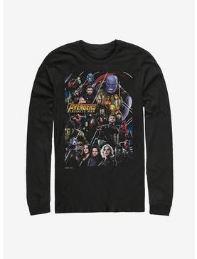 Marvel Avengers: Infinity War Character View Long Sleeve T-Shirt, , hi-res