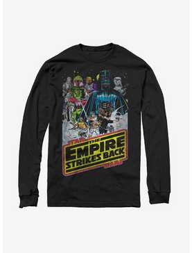Star Wars Empire Strikes Back Long Sleeve T-Shirt, , hi-res