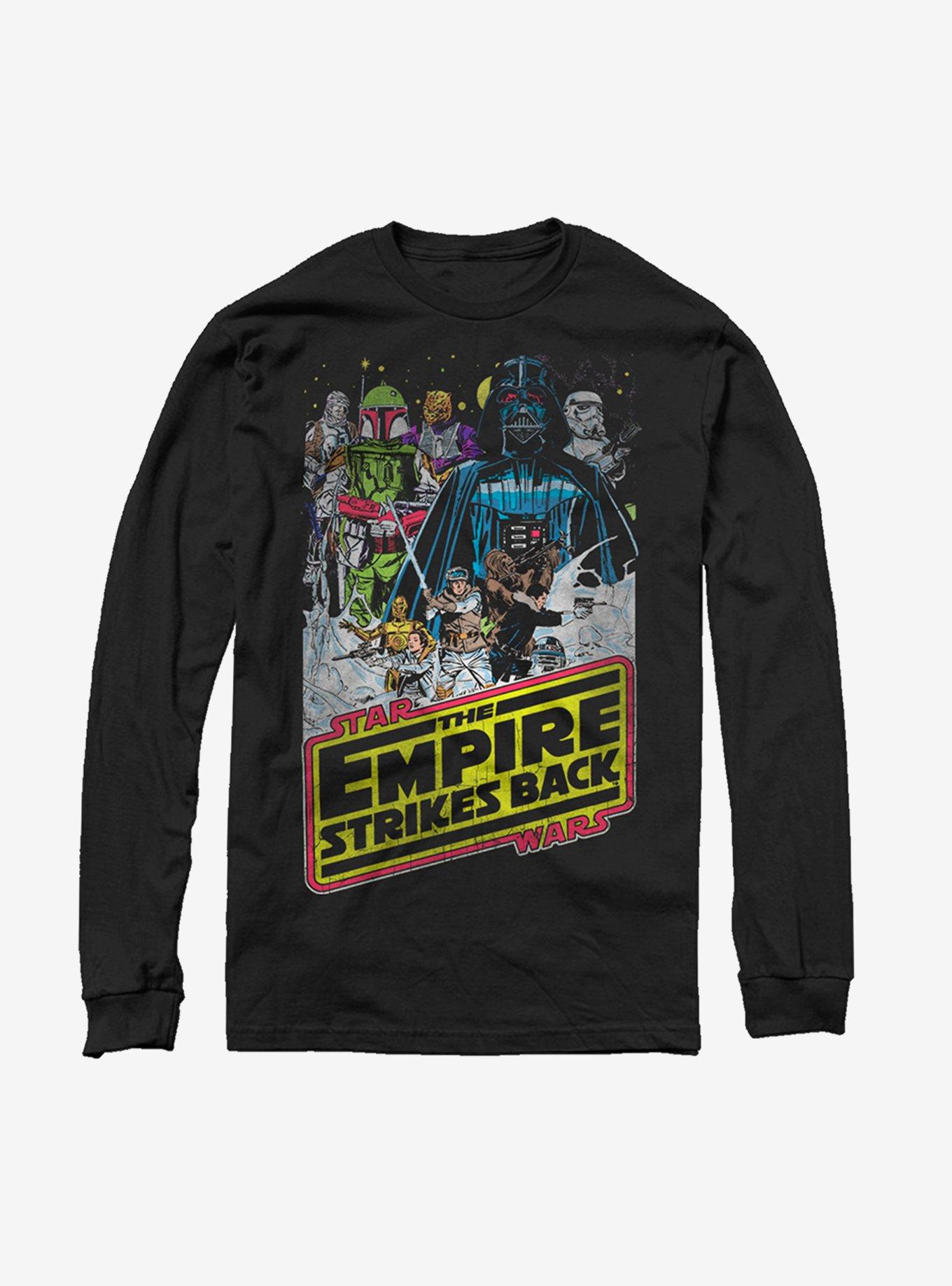 Star Wars Empire Strikes Back Long Sleeve T-Shirt, , hi-res