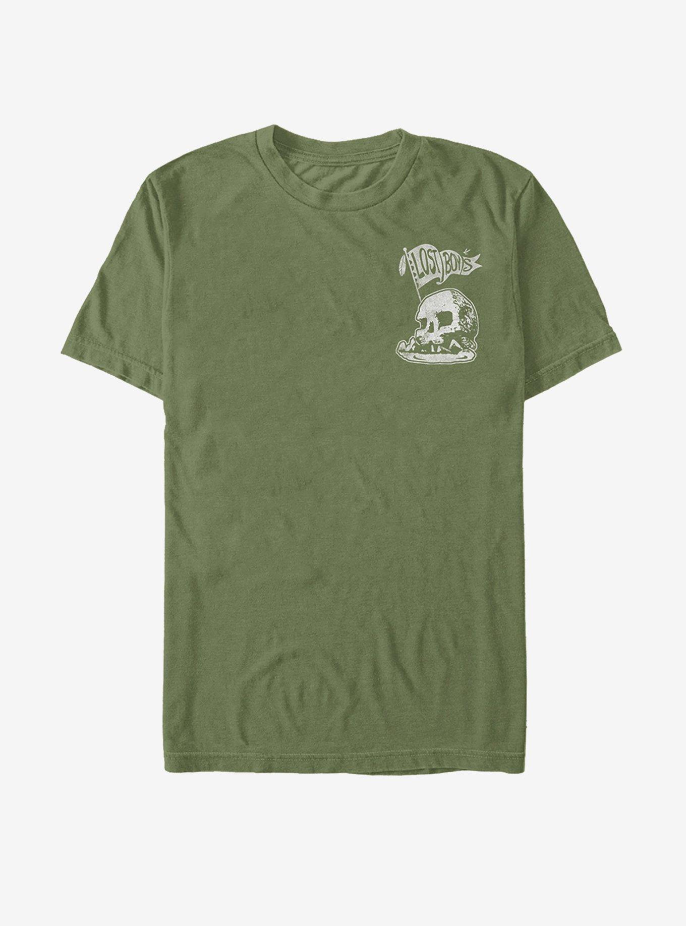 Disney Peter Pan Lost Boys Badge T-Shirt, MIL GRN, hi-res