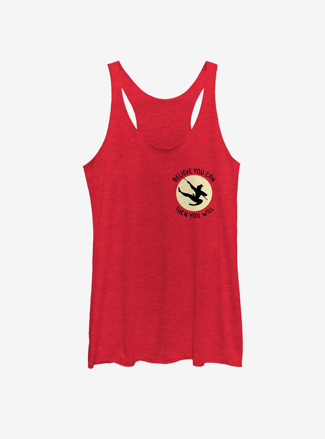 Disney Mulan Believe Badge Womens Tank, , hi-res