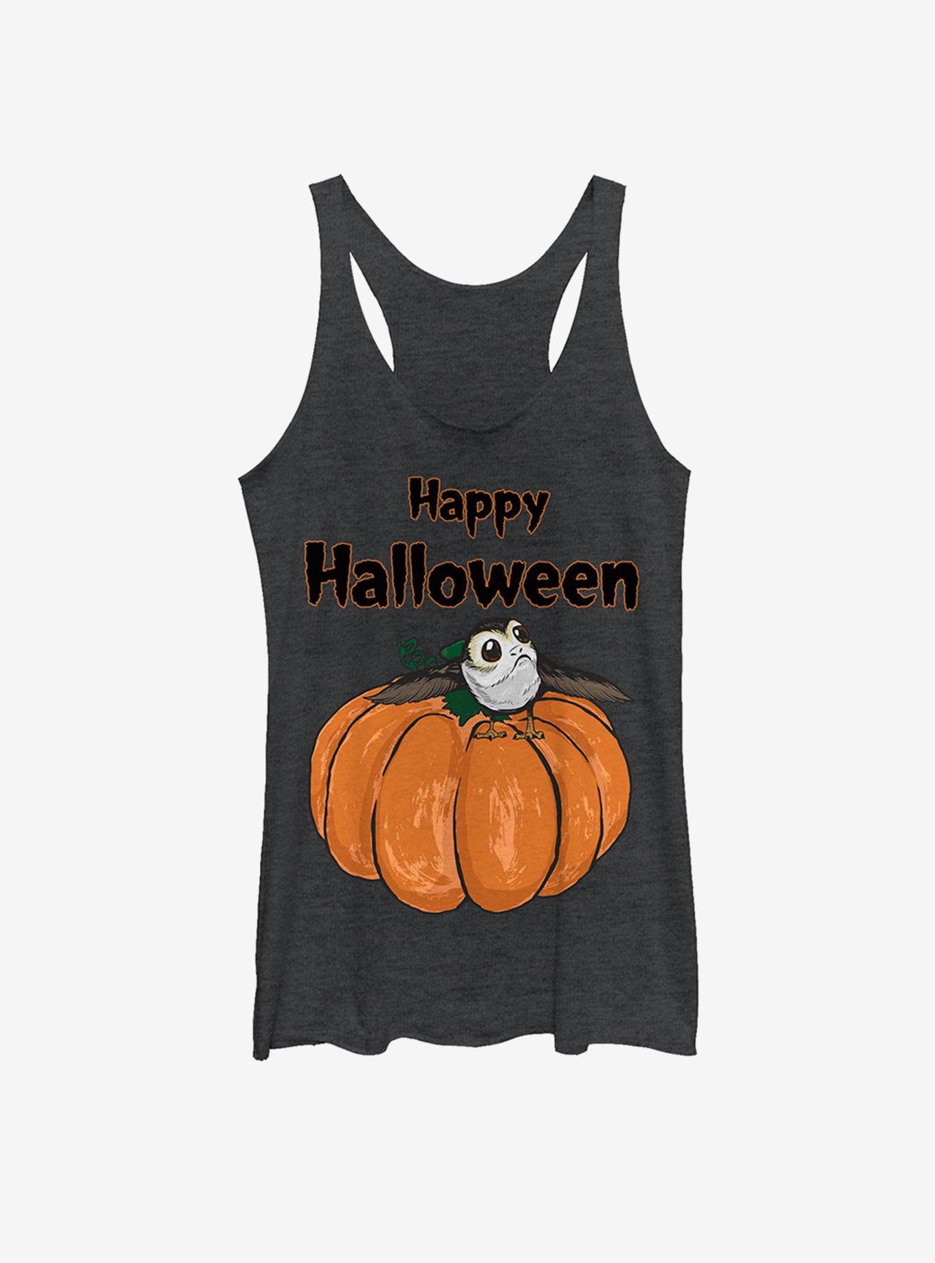 Star Wars Happy Halloween Porg Womens Tank, , hi-res
