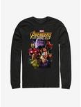 Marvel Avengers: Infinity War Prism Long Sleeve T-Shirt, BLACK, hi-res