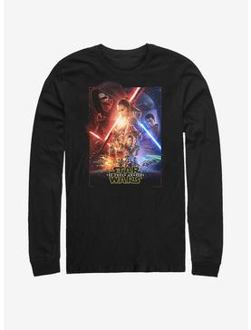 Star Wars The Force Awakens Movie Poster Long Sleeve T-Shirt, , hi-res