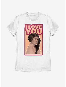 Star Wars Princess Leia Quote I Love You Womens T-Shirt, , hi-res