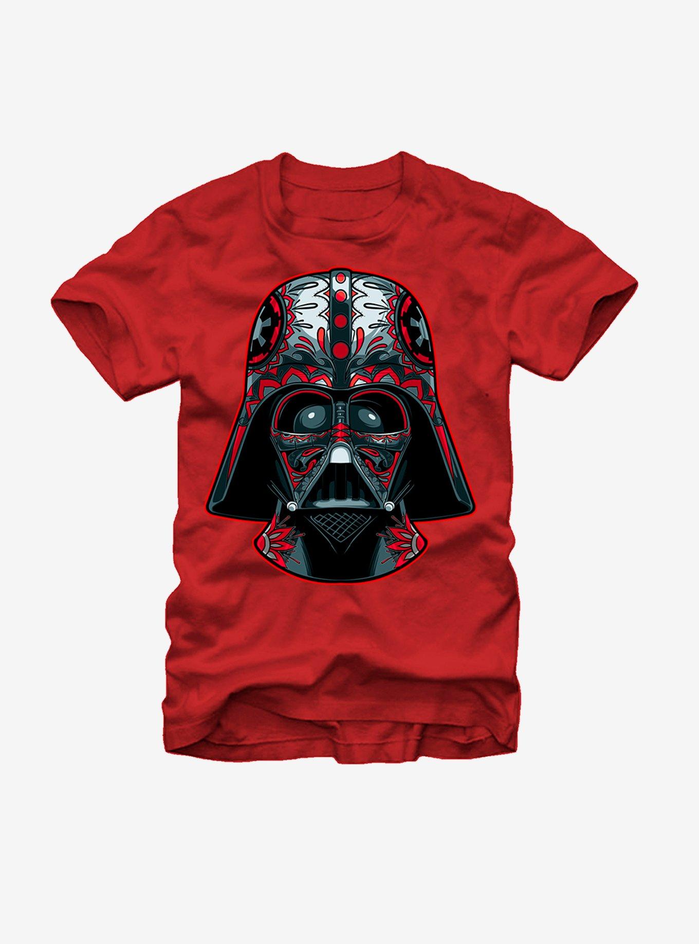Star Wars Darth Vader Helmet Markings T-Shirt, , hi-res