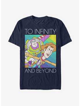 Disney Pixar Toy Story Infinity and Beyond Rainbow T-Shirt, , hi-res