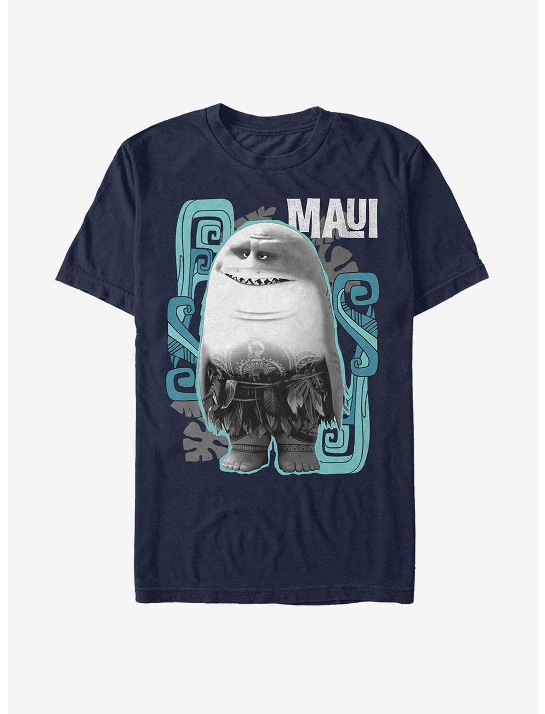 Disney Moana Shark Head T-Shirt, NAVY, hi-res