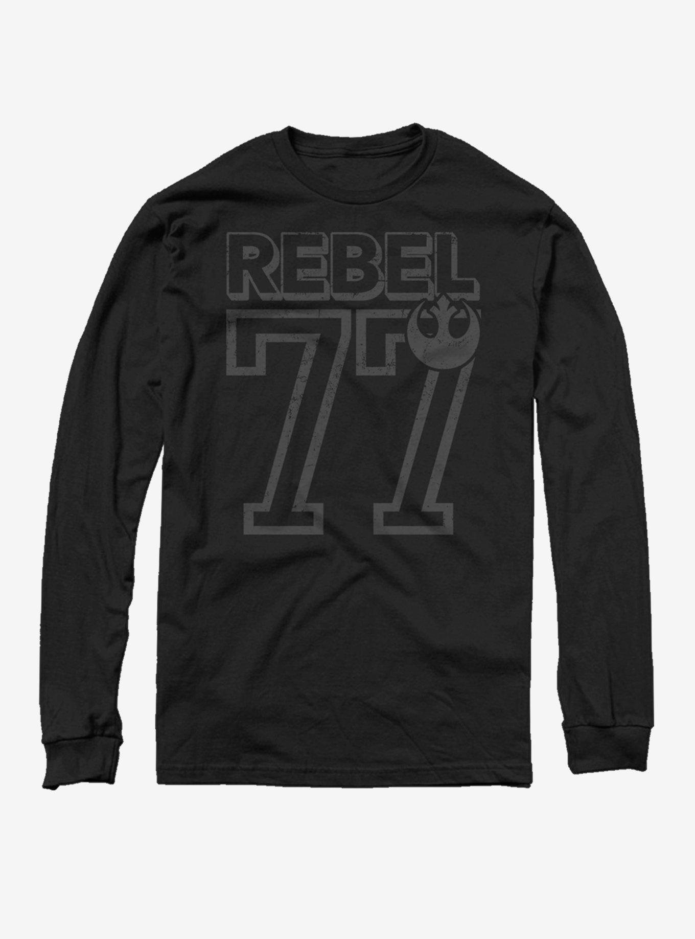 Star Wars Rebel 77 Long Sleeve T-Shirt, , hi-res