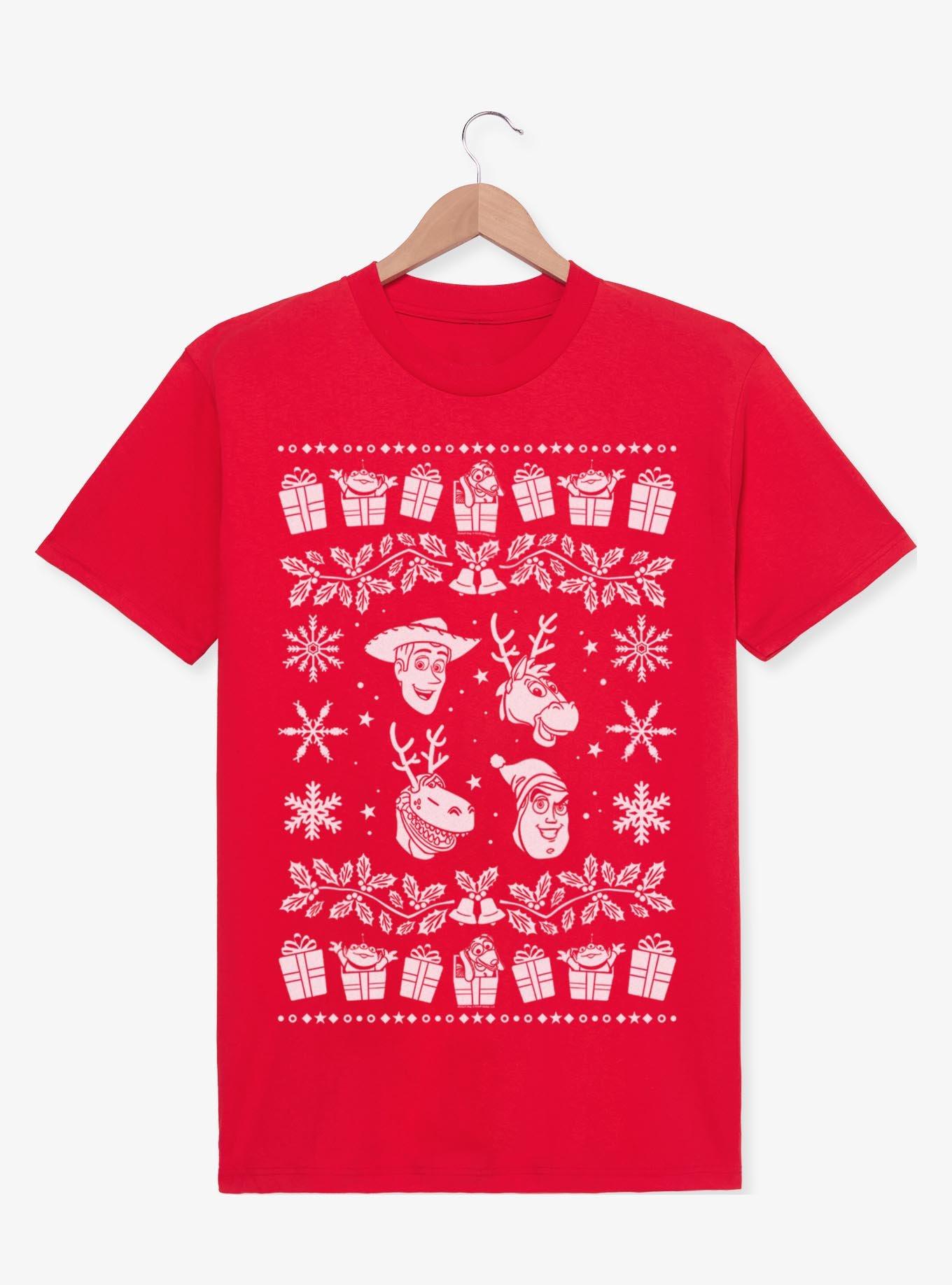 Disney Pixar Toy Story Ugly Christmas Sweater Toys T-Shirt