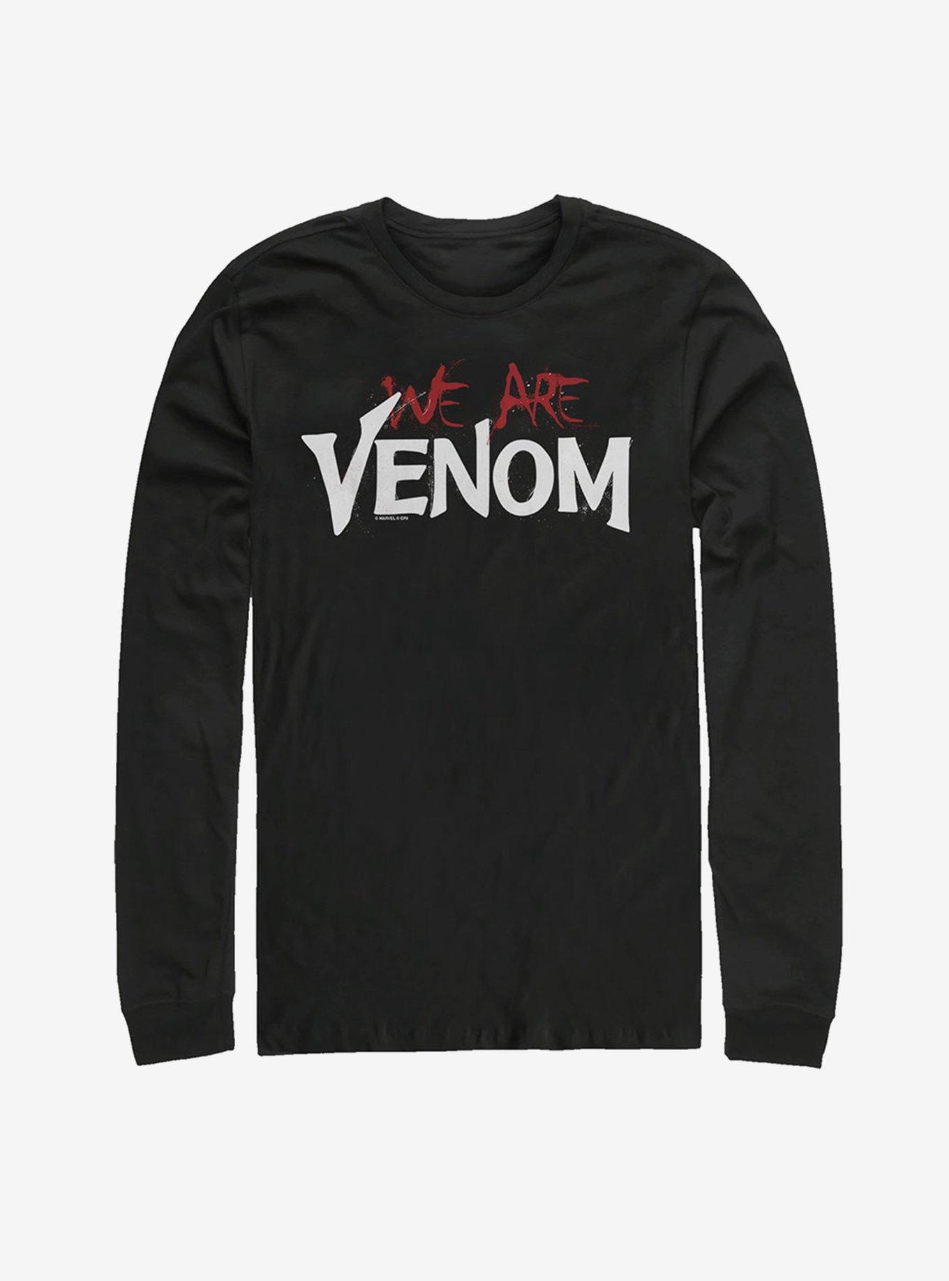 Marvel We Are Venom Film Long Sleeve T-Shirt, BLACK, hi-res