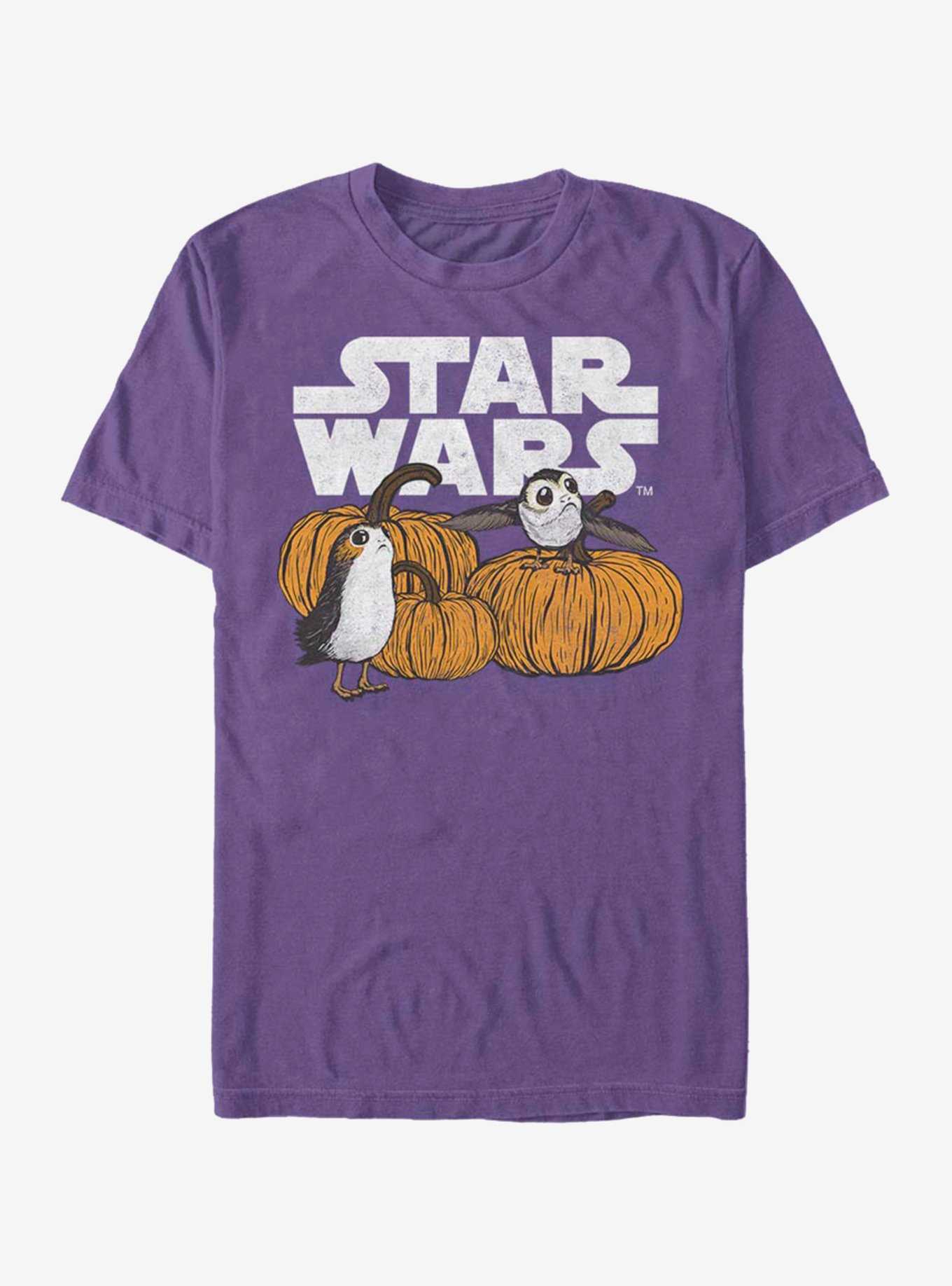 Star Wars Happy Halloween Porg Logo T-Shirt, , hi-res