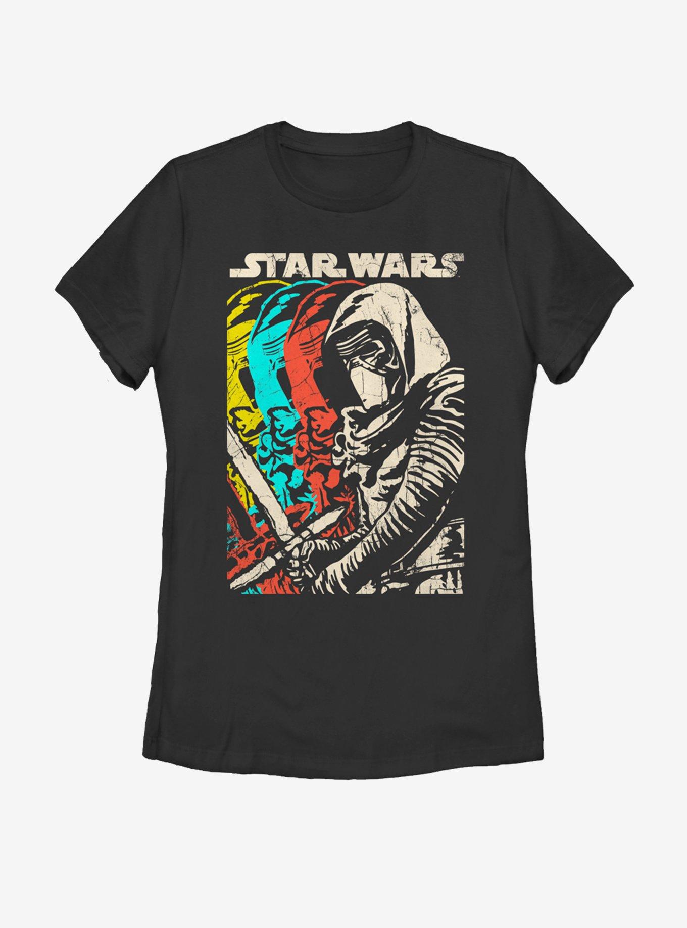 Star Wars The Force Awakens Kylo Ren Copies Womens T-Shirt, , hi-res