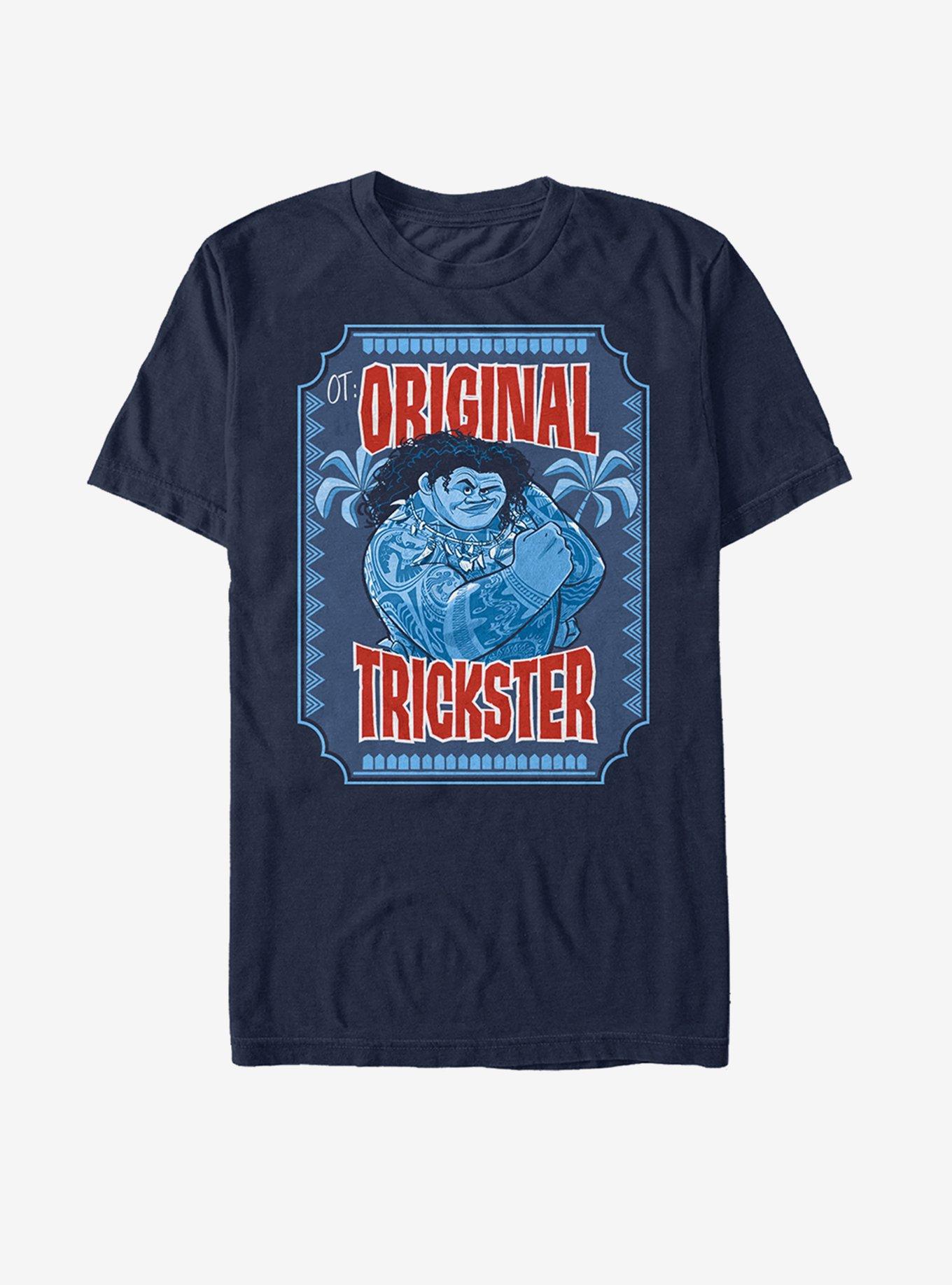 Disney Moana Maui Original Trickster T-Shirt, NAVY, hi-res