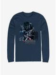 Marvel Black Panther Character View Long Sleeve T-Shirt, NAVY, hi-res