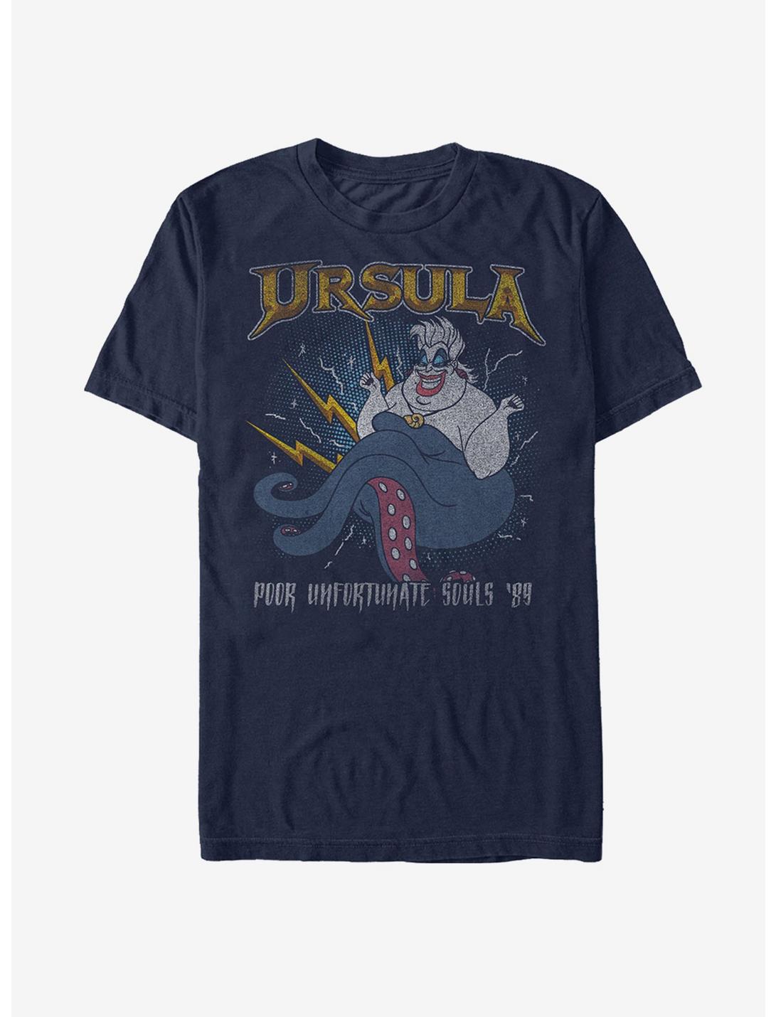 Plus Size Disney The Little Mermaid Ursula Rocker T-Shirt, NAVY, hi-res