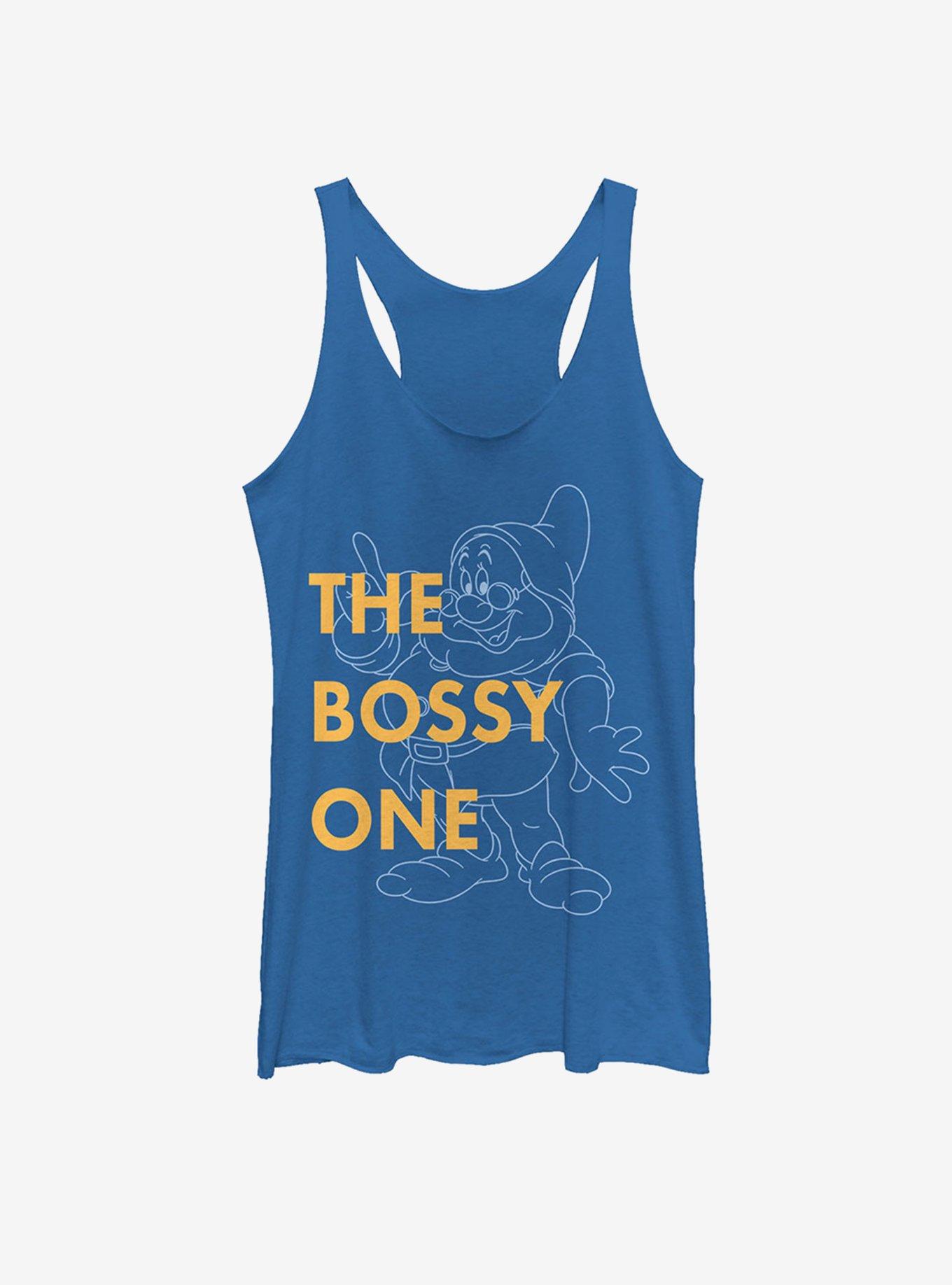 Disney Snow White Bossy One Womens Tank, ROY HTR, hi-res
