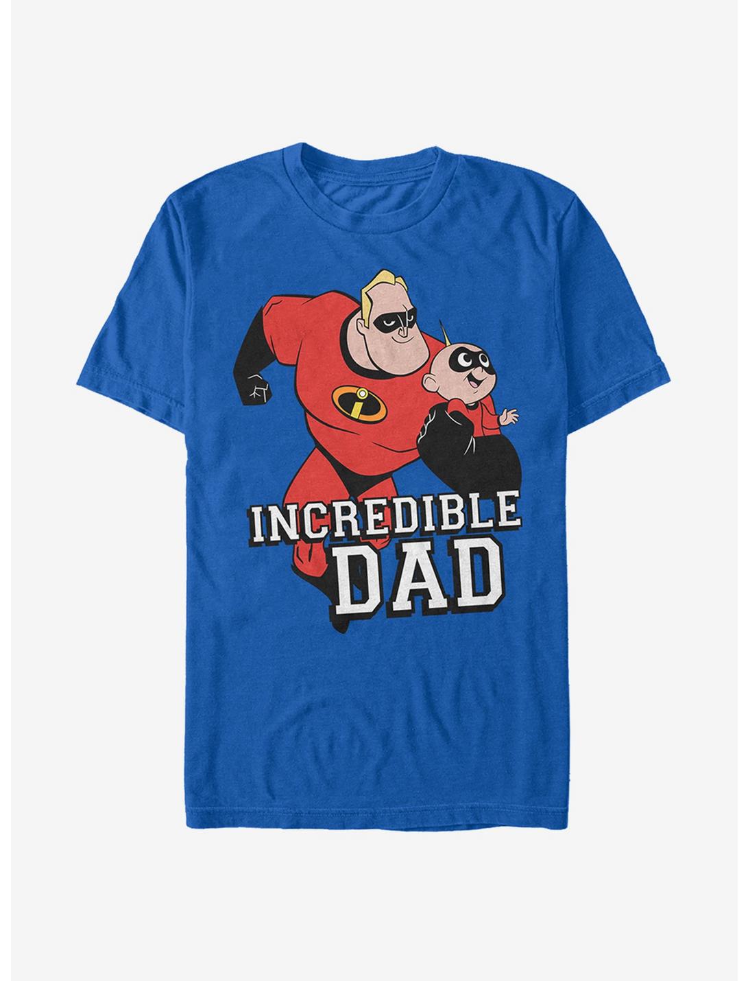 Disney Pixar The Incredibles Incredible Dad T-Shirt, ROYAL, hi-res