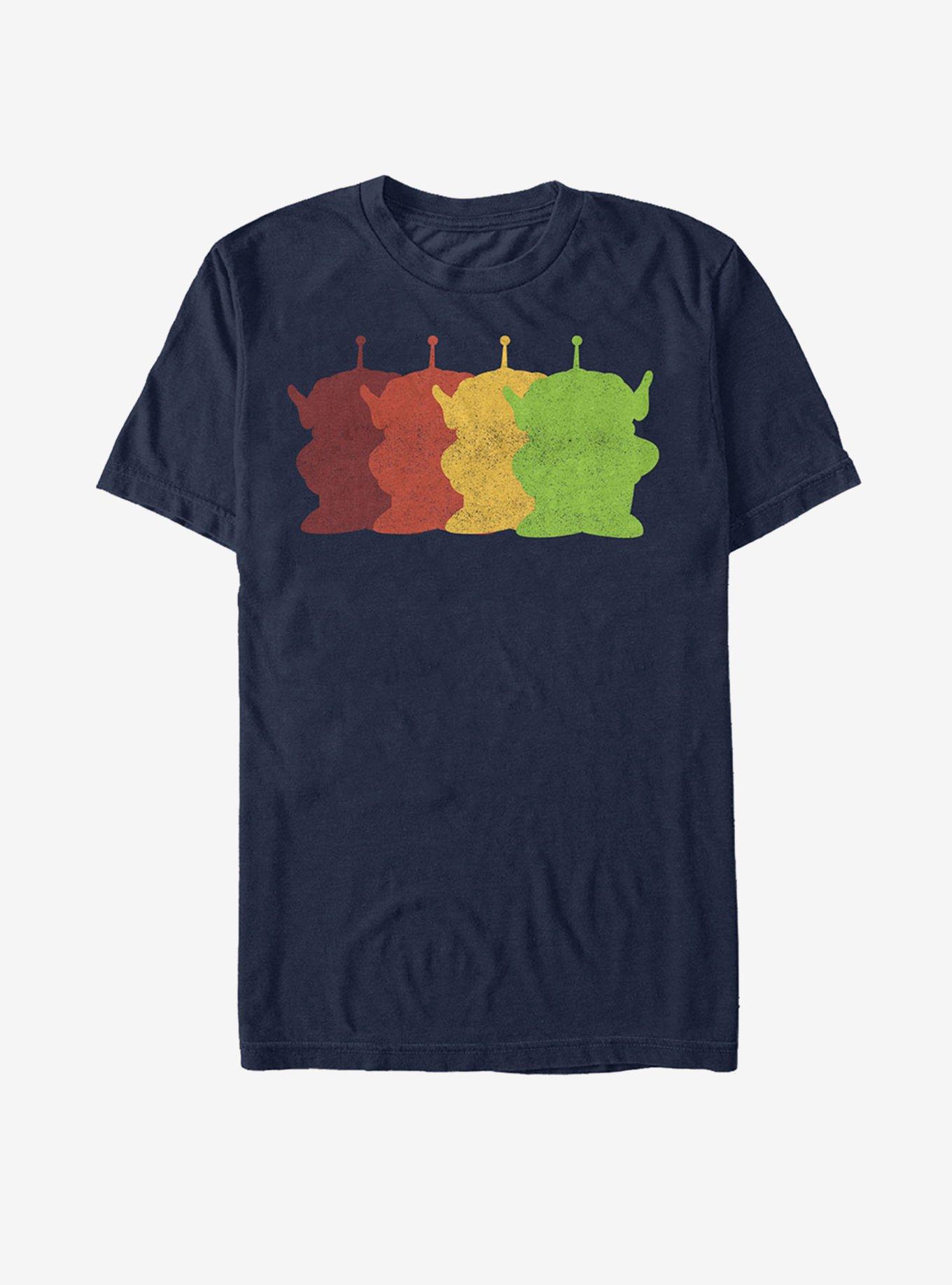 Disney Pixar Toy Story Squeeze Toy Alien Rainbow T-Shirt, , hi-res