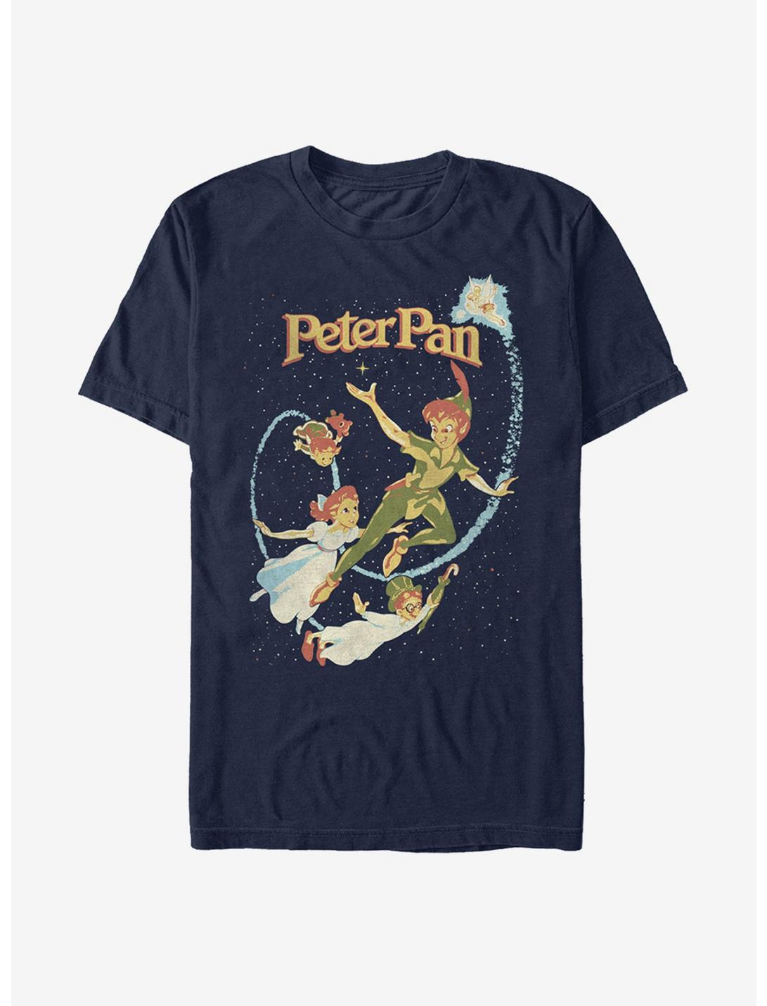 Disney Peter Pan Flight Wish T-Shirt, NAVY, hi-res