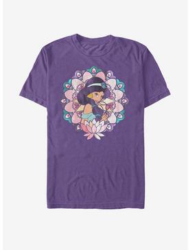 Disney Aladdin Jasmine Lotus Flower T-Shirt, , hi-res