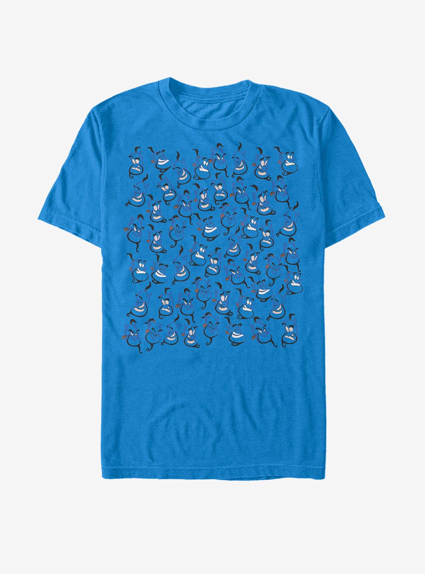 Disney Aladdin Where's Genie T-Shirt, TURQ, hi-res