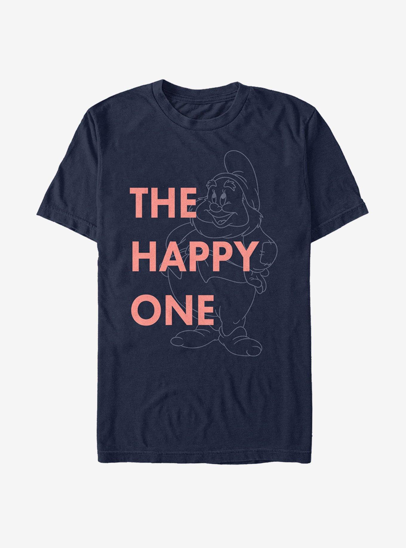 Disney Snow White Happy One T-Shirt, NAVY, hi-res